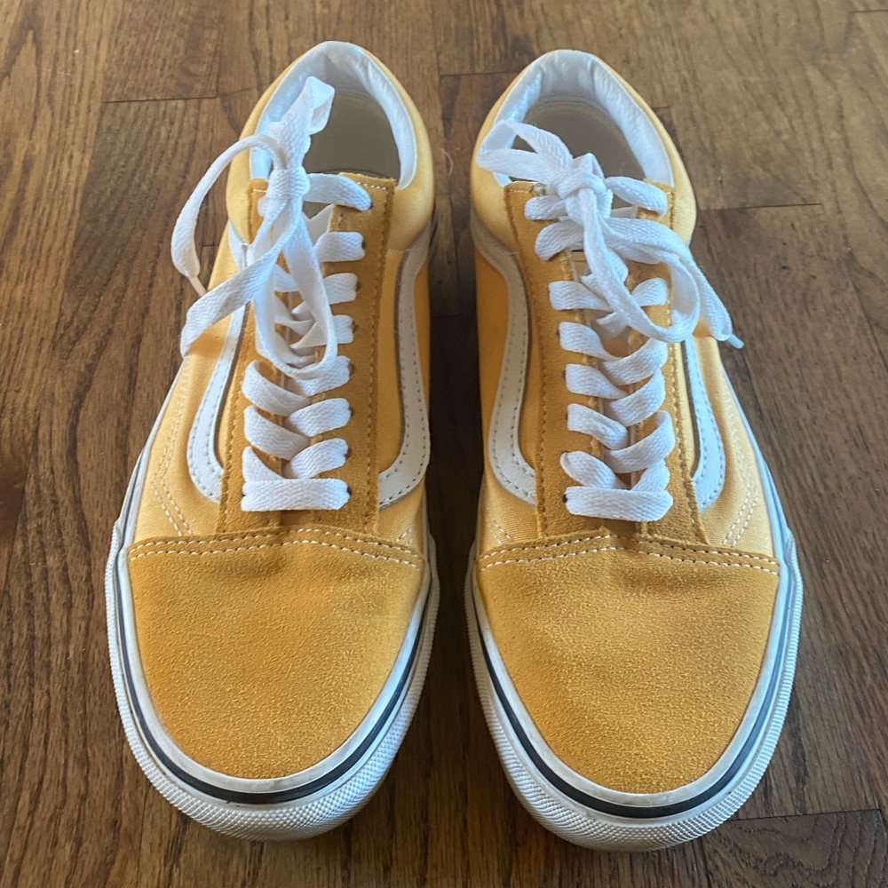 VANS -  yellow size 8.0 women